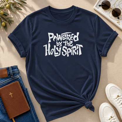 Powered by the HOLY SPIRIT Christian T-Shirt