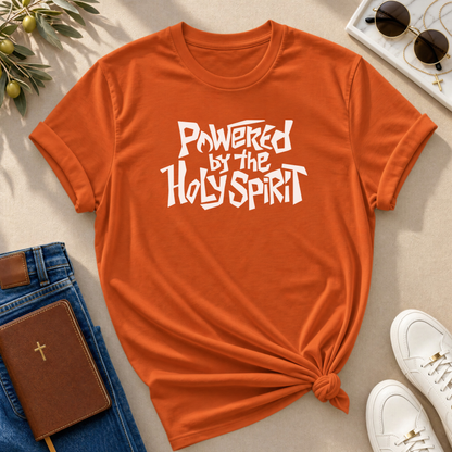 Powered by the HOLY SPIRIT Christian T-Shirt