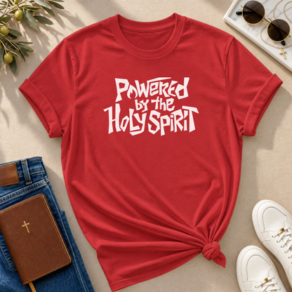 Powered by the HOLY SPIRIT Christian T-Shirt