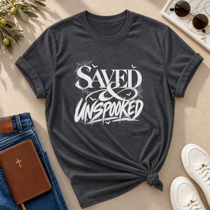 Saved & Unspooked Halloween T-Shirt