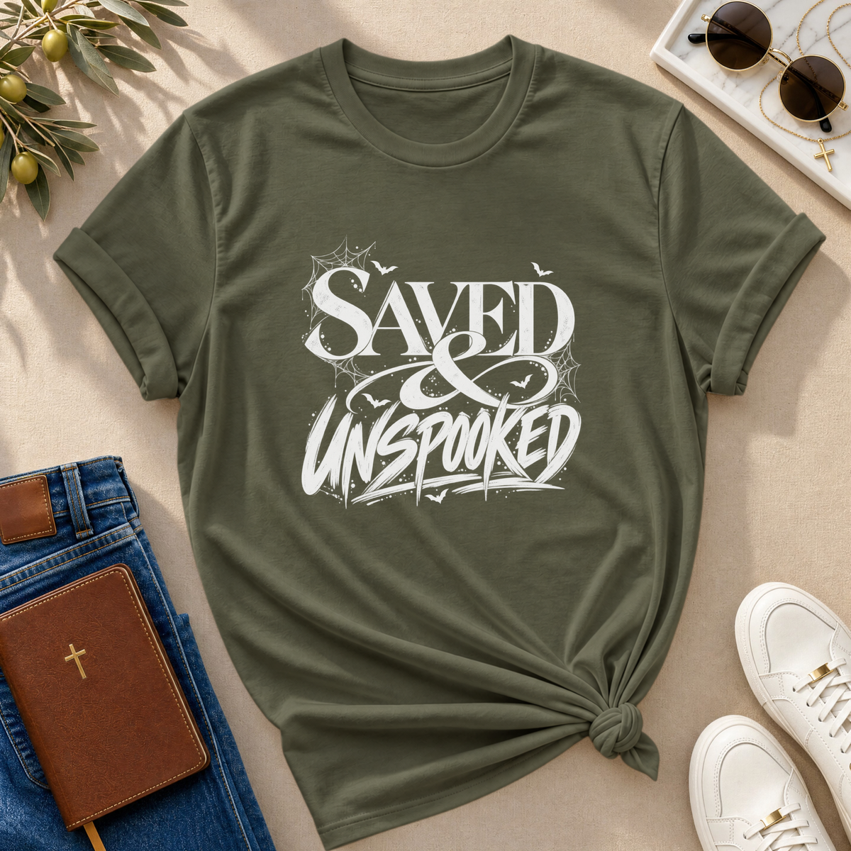 Saved & Unspooked Halloween T-Shirt