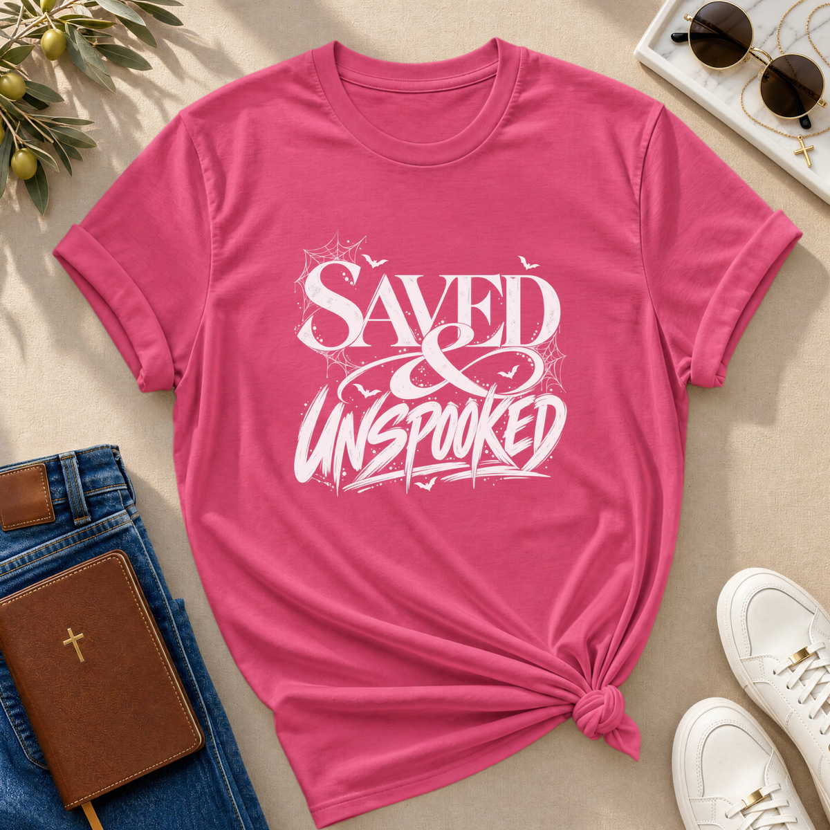 Saved & Unspooked Halloween T-Shirt